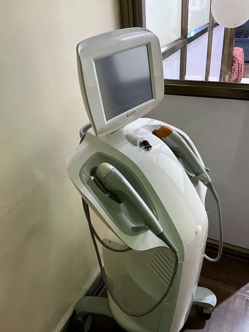 One of the clinic's laser machines