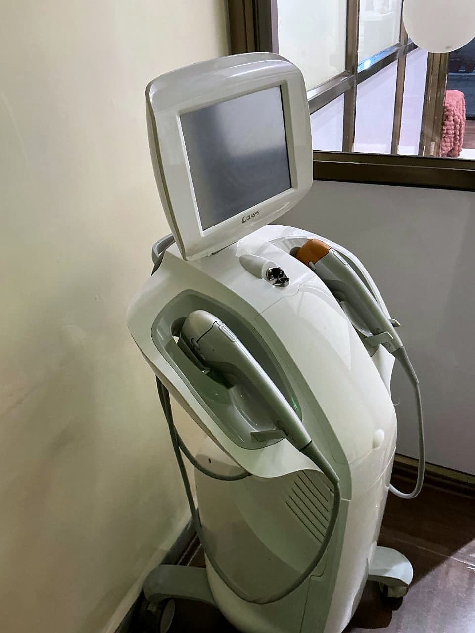 One of the clinic's laser machines